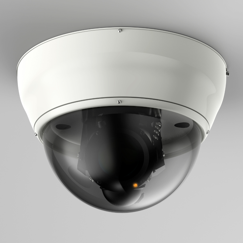 IP security camera with 10gbps speed and PoE support