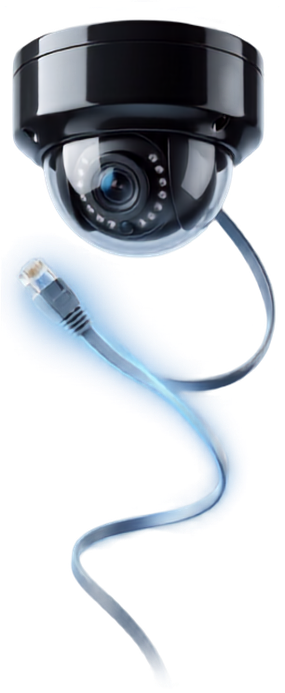 Bullet security camera for outdoor surveillance