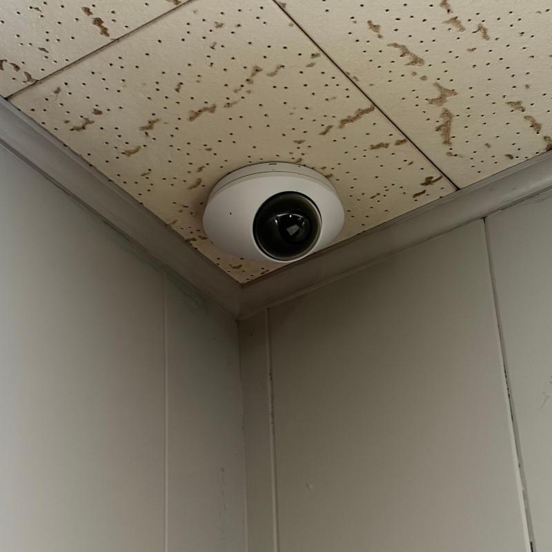 Ethernet cable for IP security cameras with PoE support