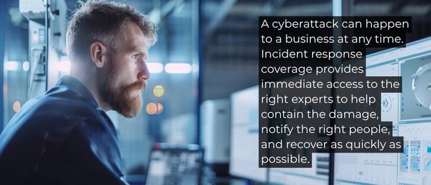 Technician monitoring systems while incident response coverage is described.