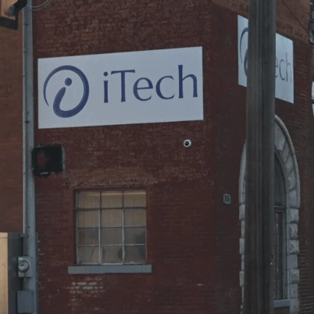 The iTech building at 326 Fifth Street in Parkersburg.